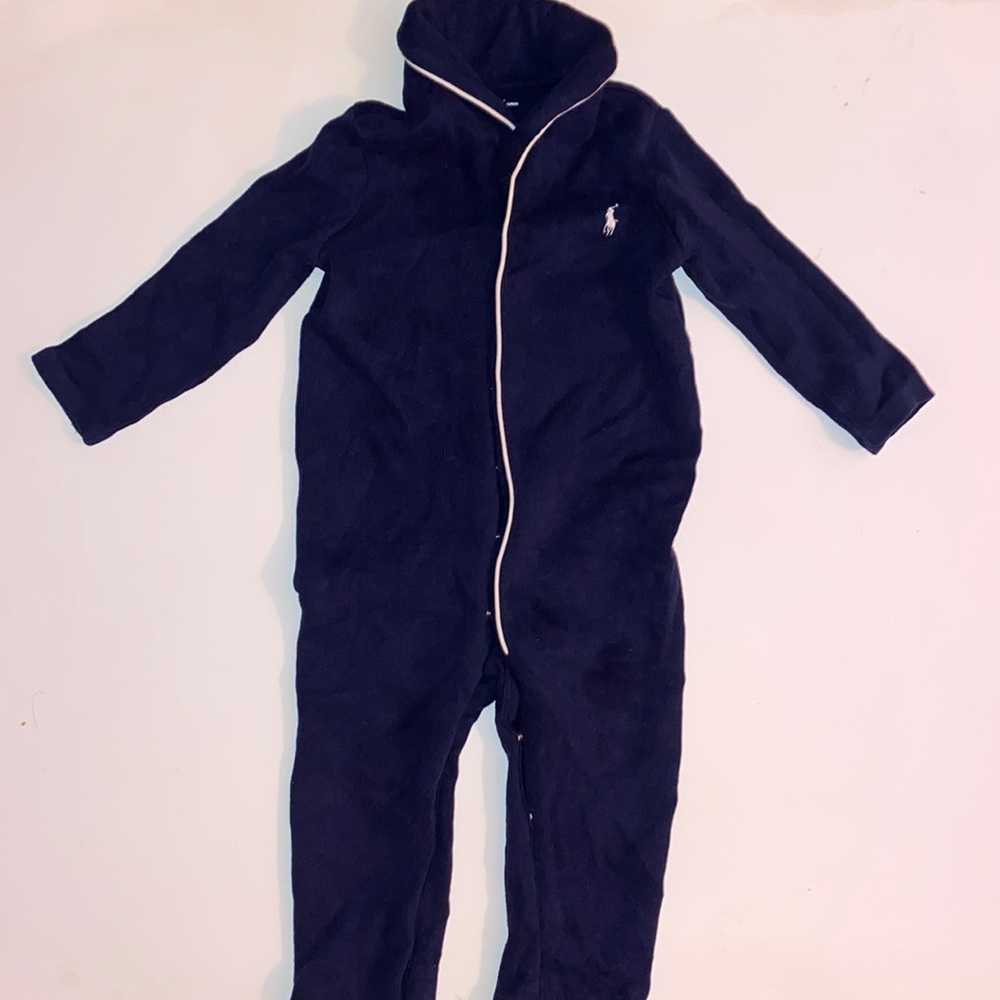 French-Rib Cotton Coverall